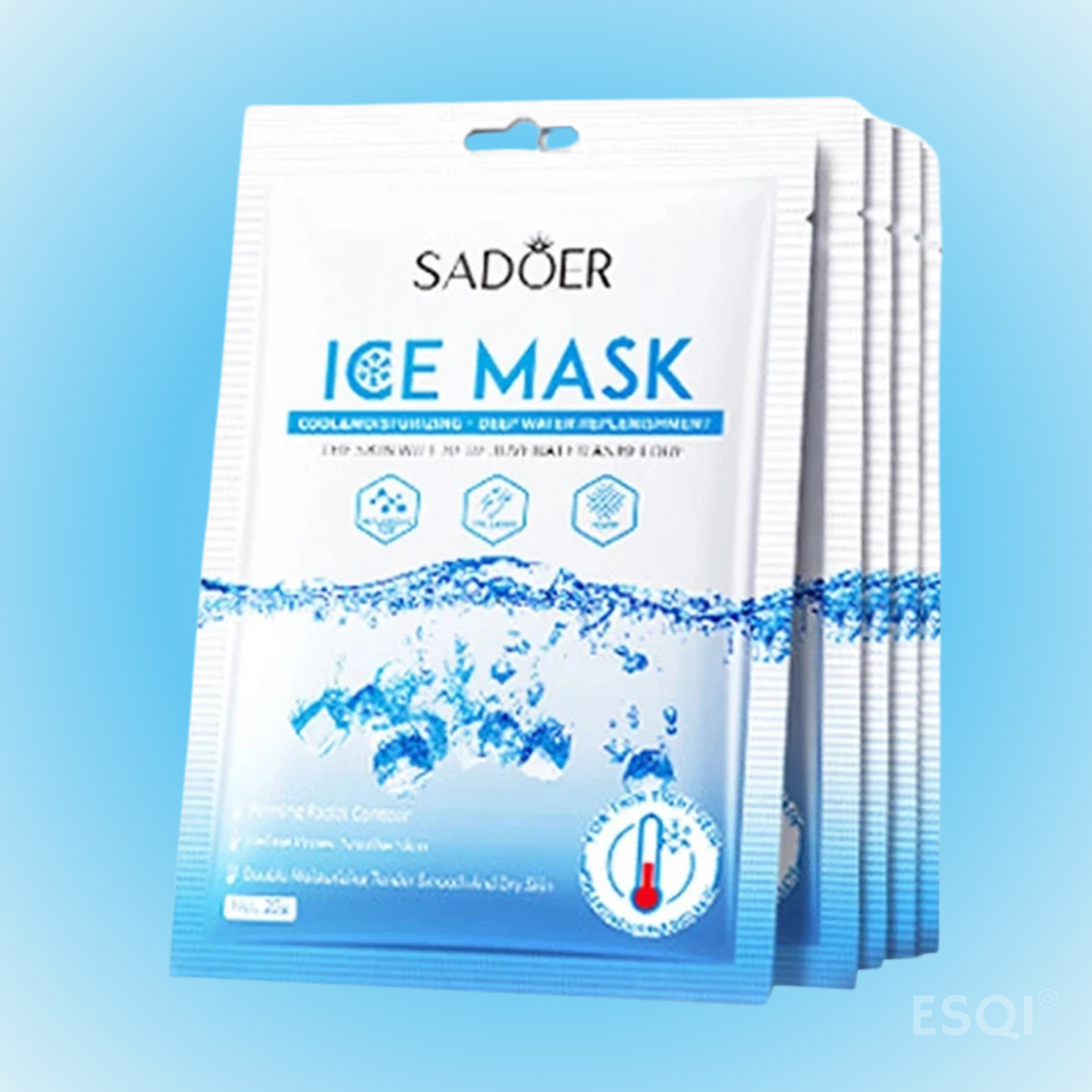 5 X Ice Mask for Moisturizing & Skin Revitalization