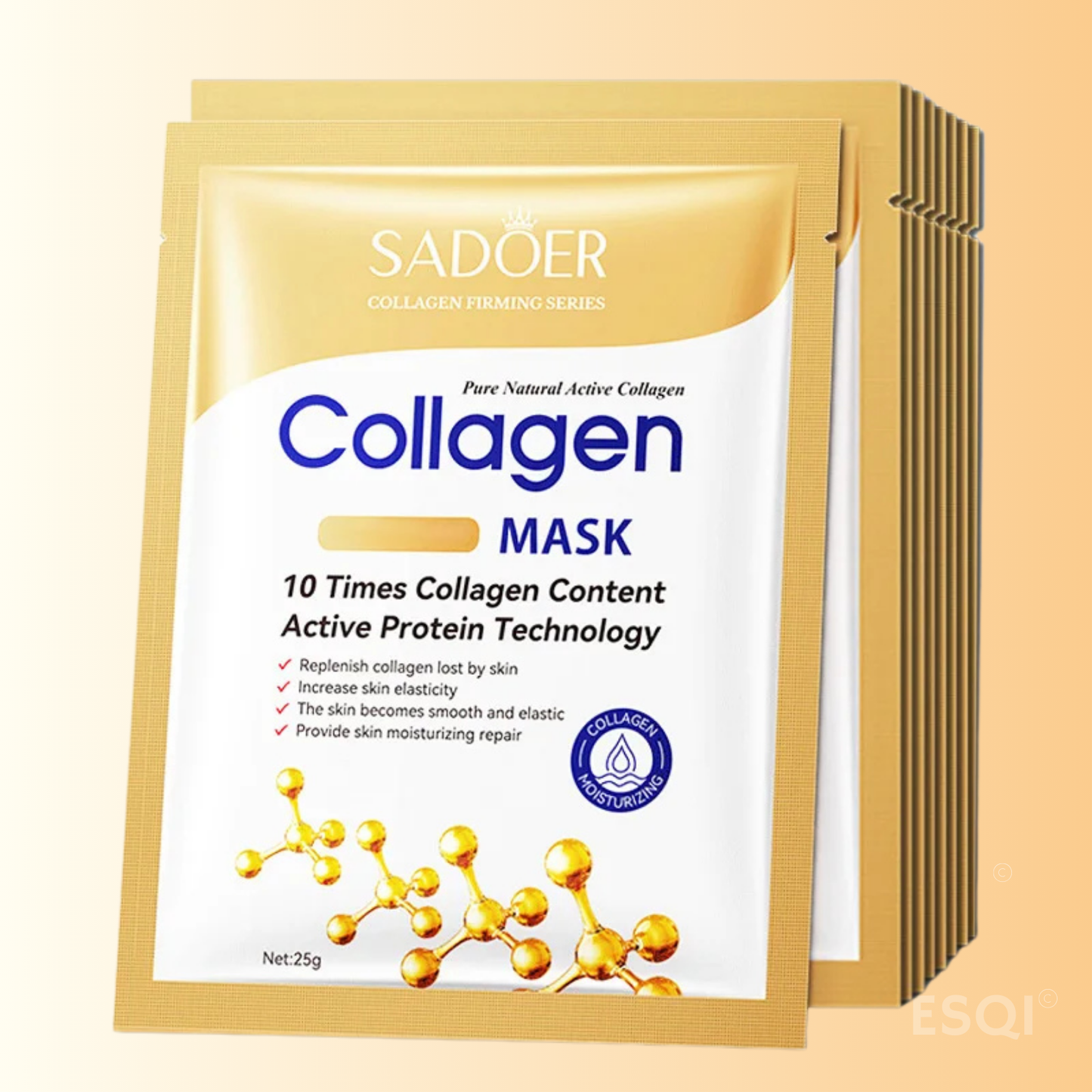 10 X Collageen Anti-Aging Masker