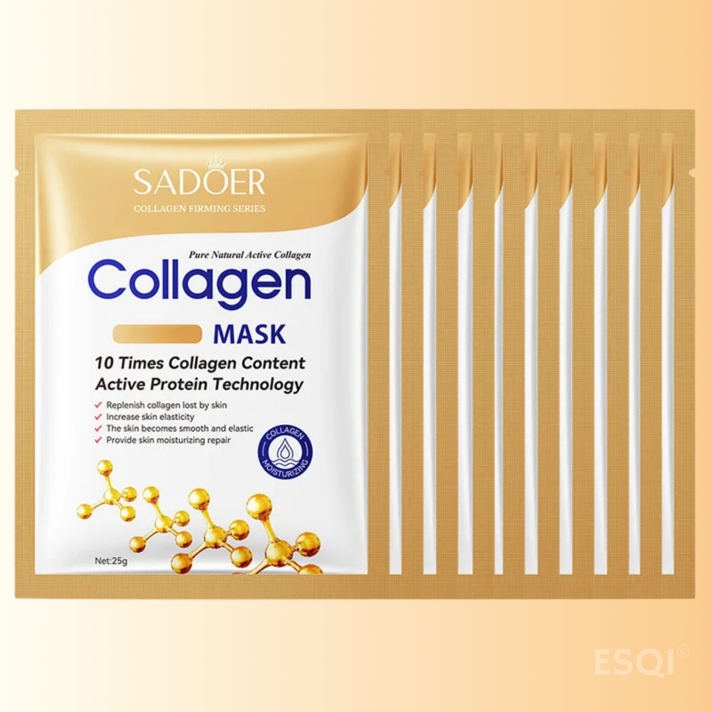 10 X Collageen Anti-Aging Masker