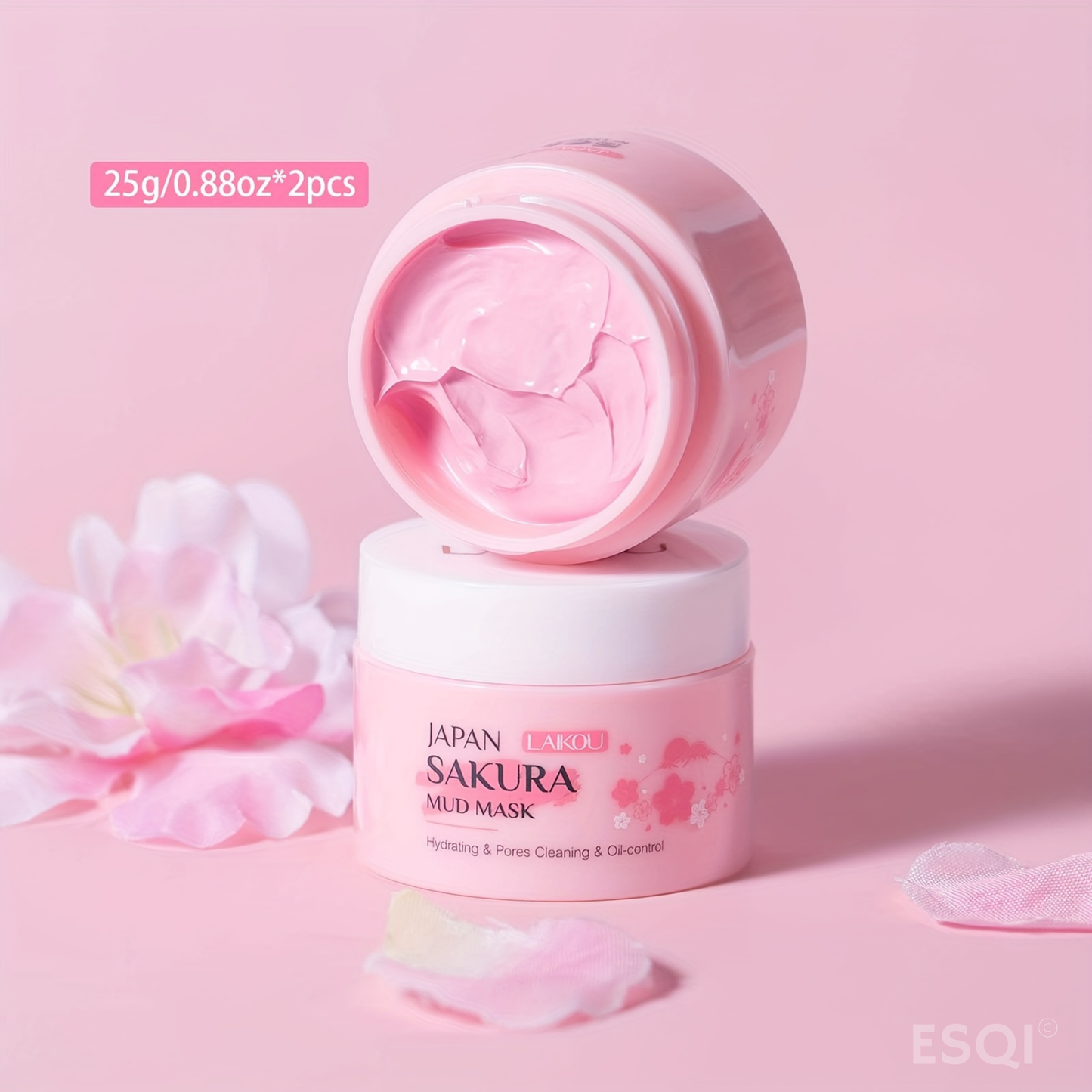 Sakura - Diepreinigend Gezichtsmasker met Hydratatie