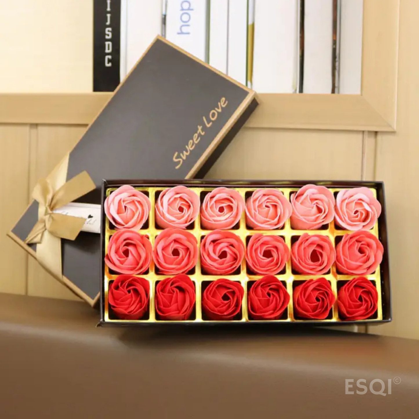 Gift box Rose Flowers Soap