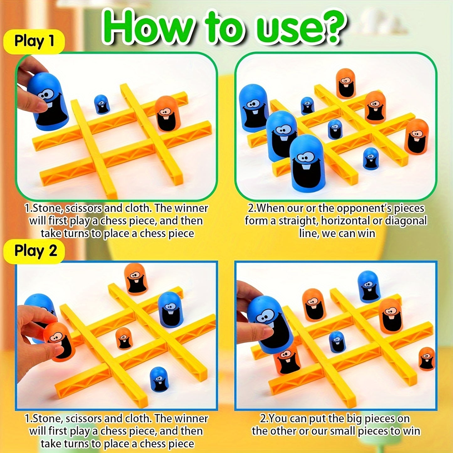 Gobble game Tic Tac Toe