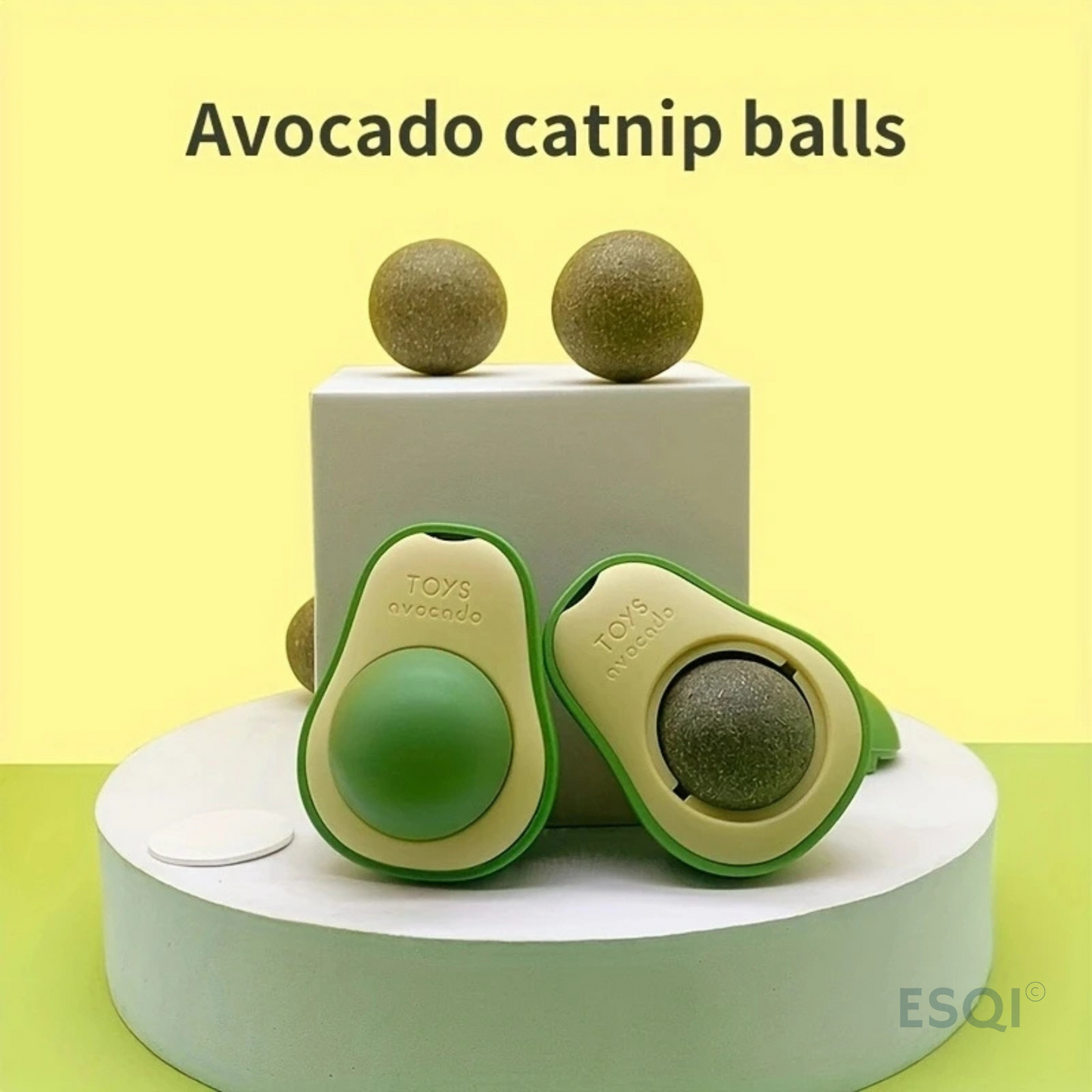 Avocado Katten kruid bal